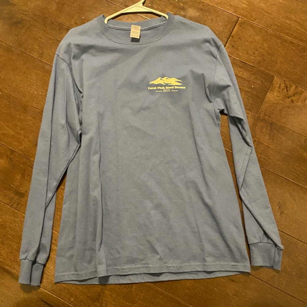 Blue long sleeve shirt